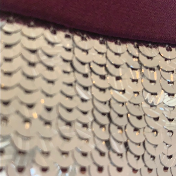 Stunning New Purple Top with Silver Sequins - Picture 3 of 3